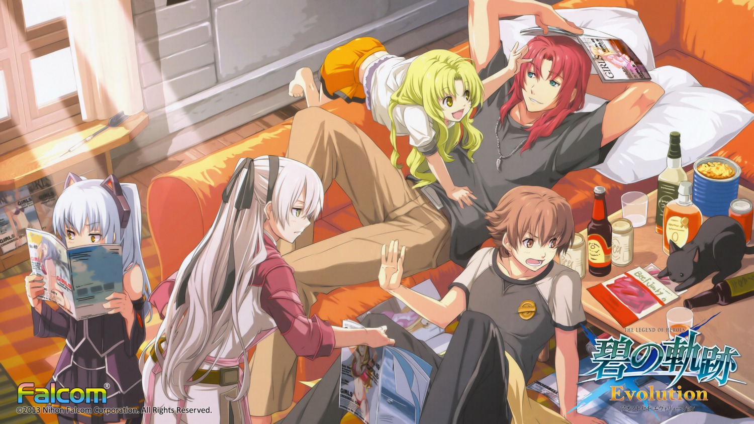 eiyuu_densetsu eiyuu_densetsu:_ao_no_kiseki eiyuu_densetsu:_ao_no_kiseki_evolution elie_macdowell enami_katsumi falcom kea lloyd_bannings randy_orlando tio_plato wallpaper