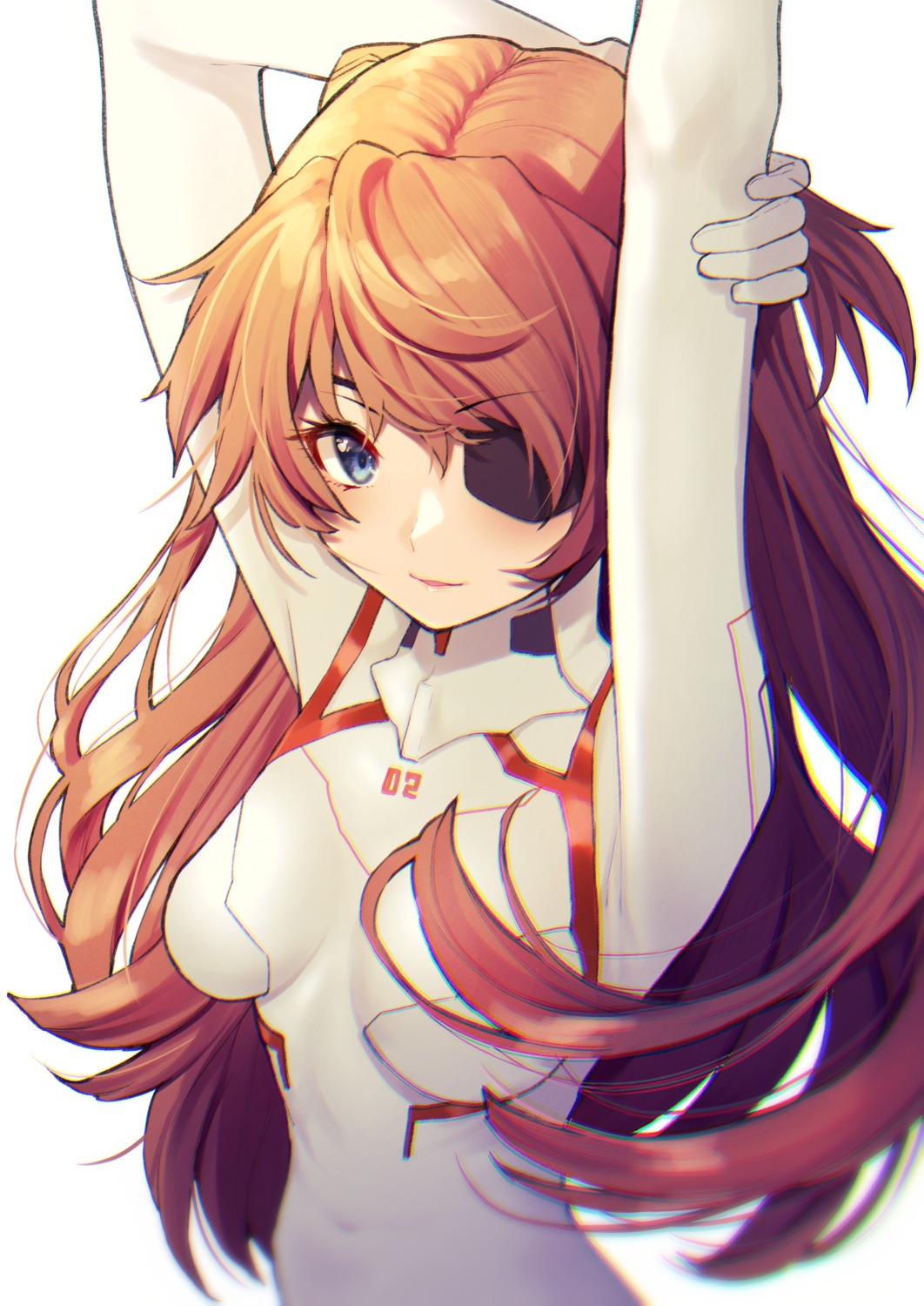 bodysuit eyepatch mikan_(chipstar182) neon_genesis_evangelion souryuu_asuka_langley