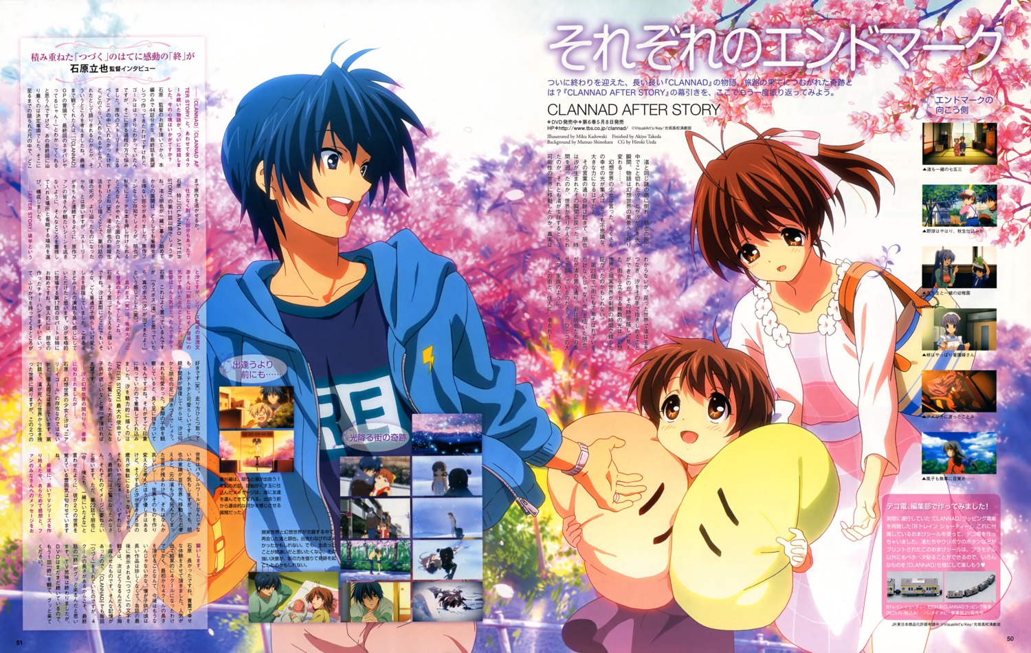 clannad clannad_after_story furukawa_nagisa kadowaki_miku okazaki_tomoya okazaki_ushio