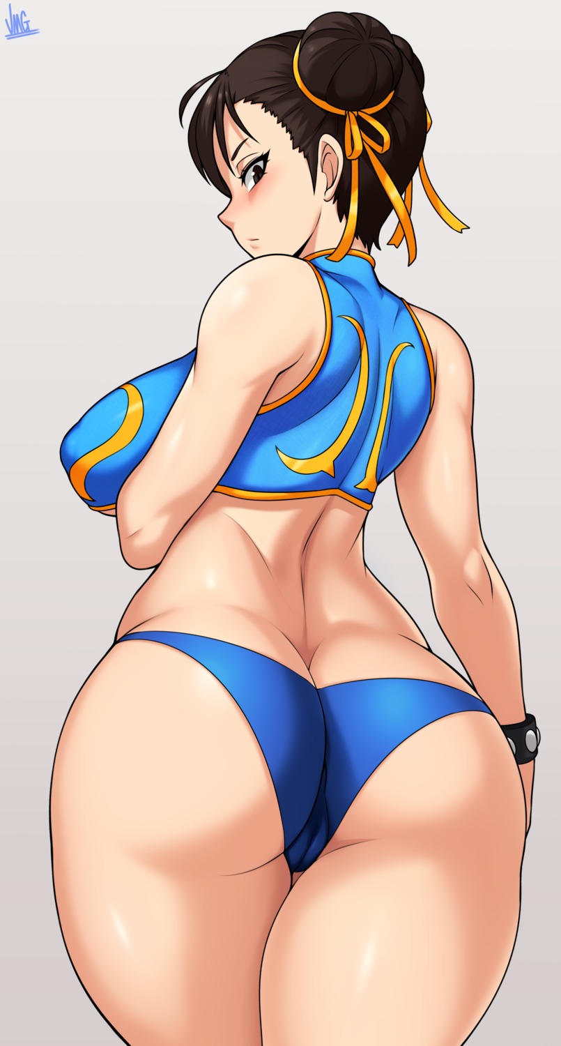 ass cameltoe chun_li erect_nipples jmg pantsu street_fighter