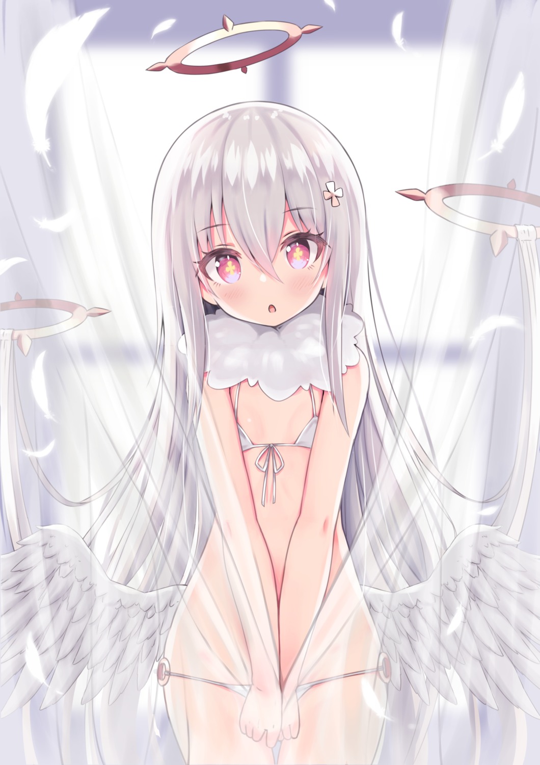 angel bikini loli siragagaga swimsuits wings