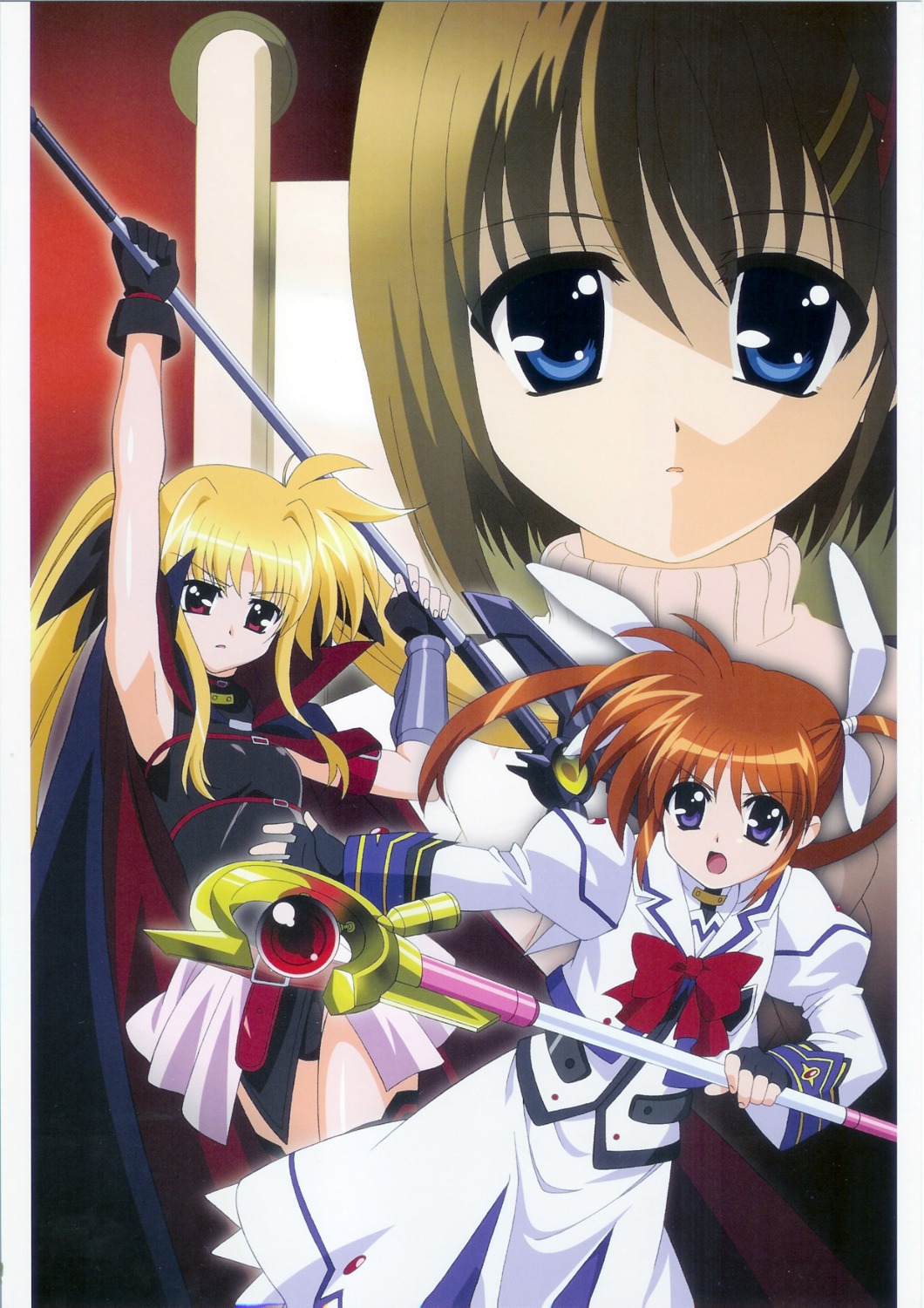 fate_testarossa mahou_shoujo_lyrical_nanoha mahou_shoujo_lyrical_nanoha_a's okuda_yasuhiro screening takamachi_nanoha yagami_hayate