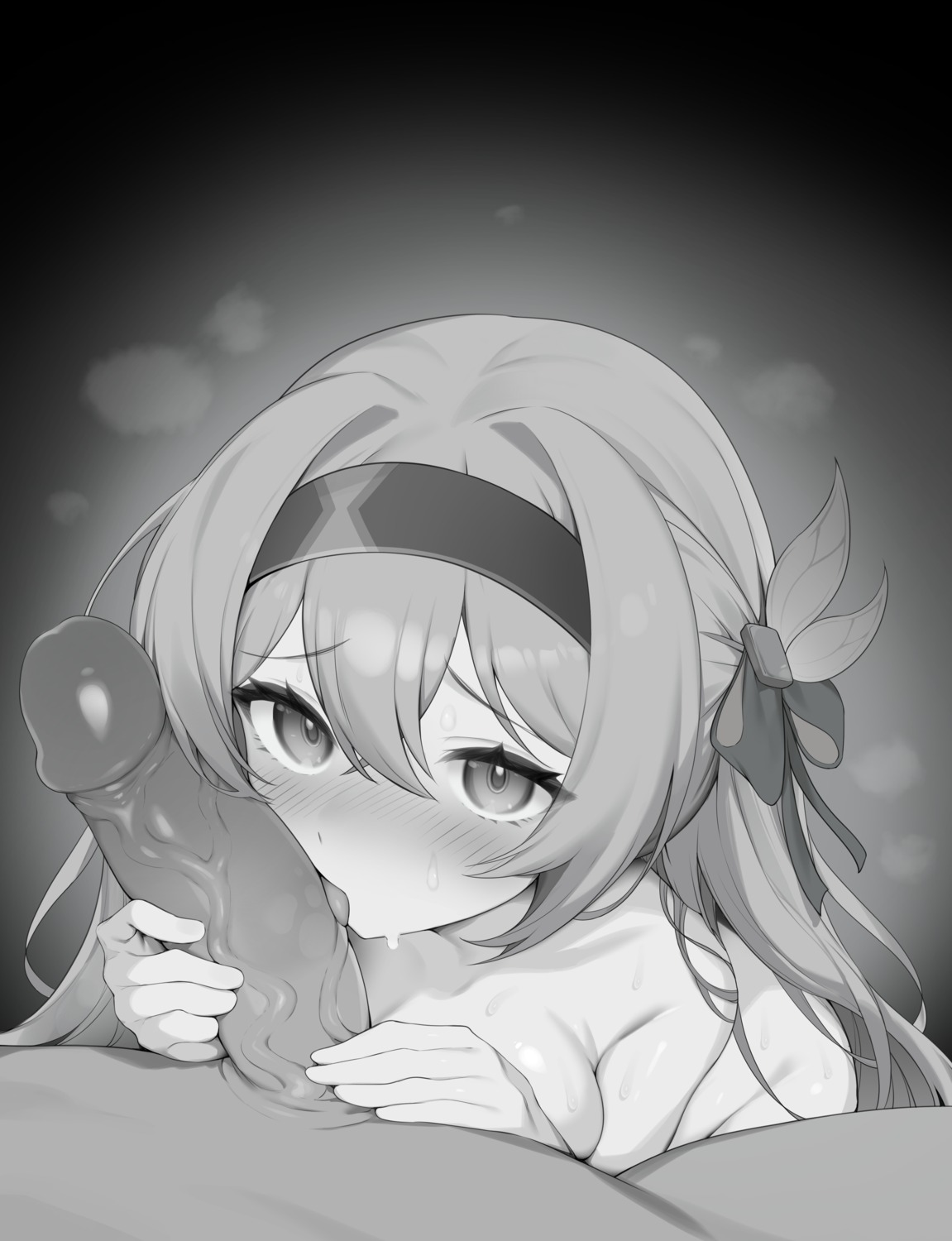 fellatio firefly handjob honkai:_star_rail monochrome naked penis topu uncensored