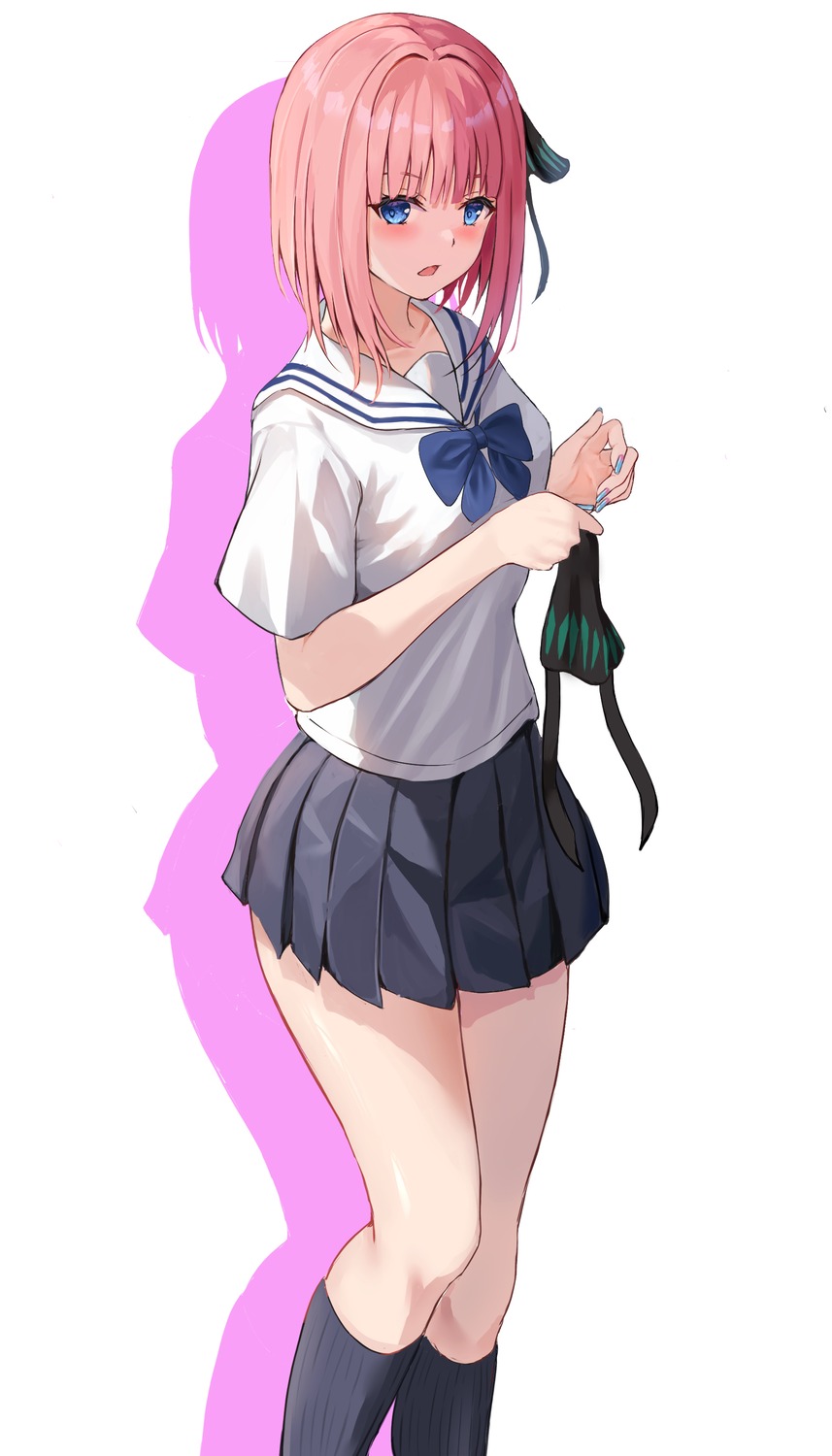 5-toubun_no_hanayome nakano_nino raikun_raikun seifuku