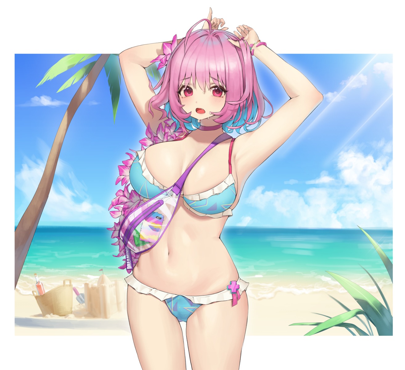 bikini swimsuits the_idolm@ster the_idolm@ster_cinderella_girls the_idolm@ster_cinderella_girls_starlight_stage xi_xeong