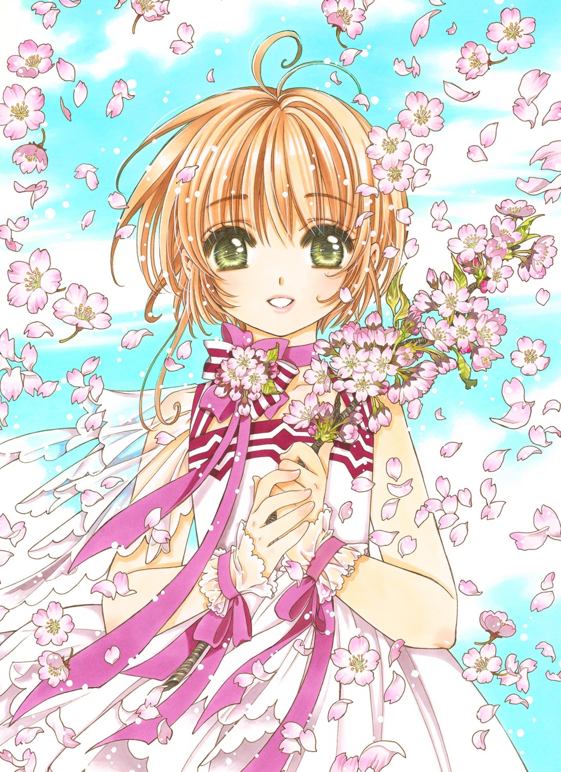 card_captor_sakura clamp dress kinomoto_sakura