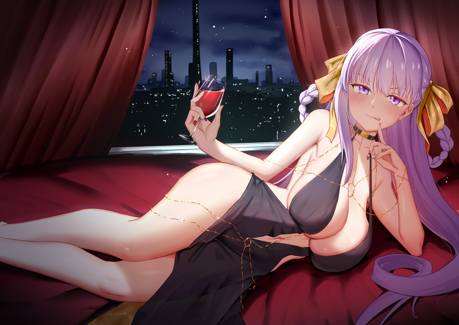 bb_(fate/extra_ccc) dress fate/grand_order no_bra zlr531585561