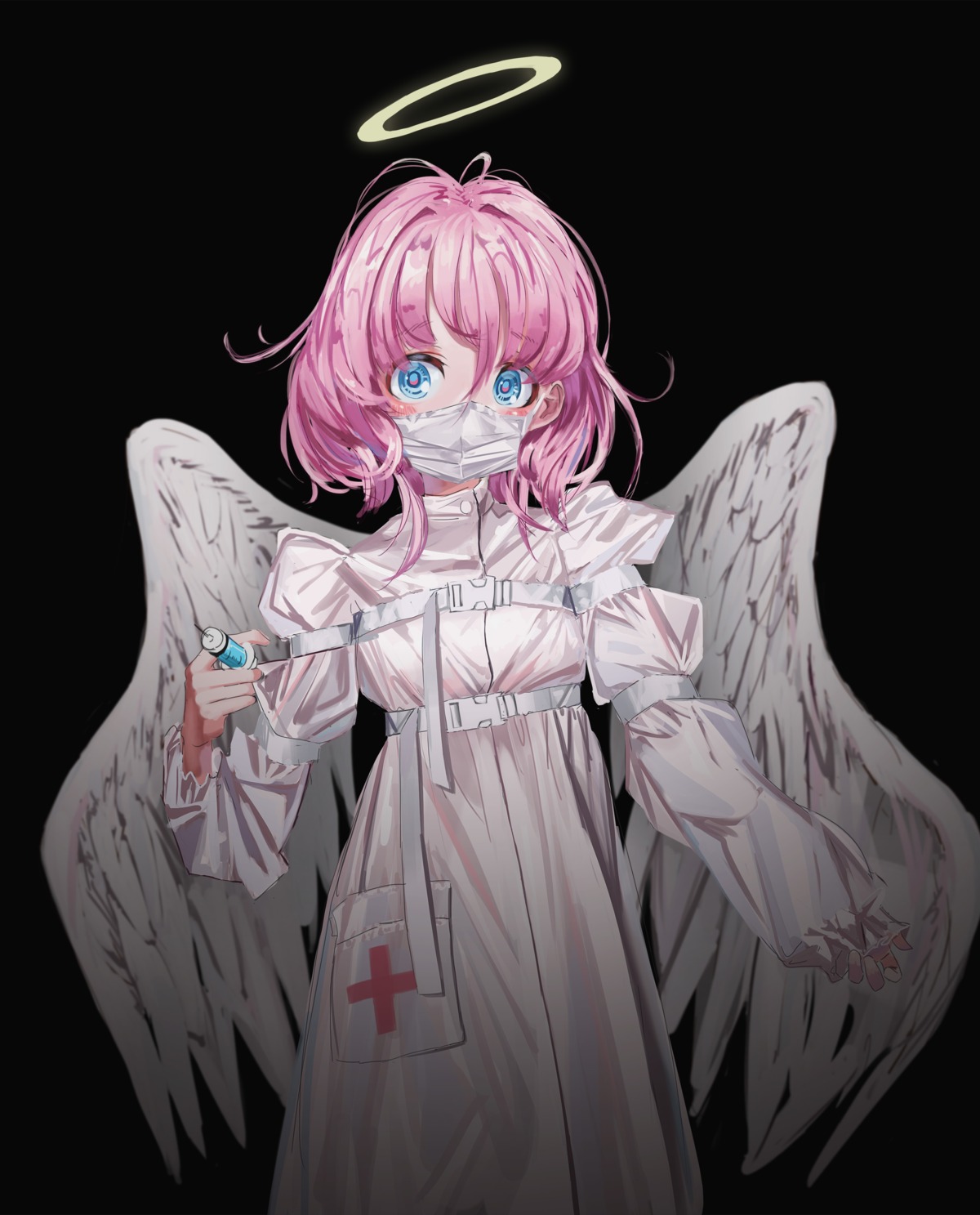 angel nadegata nurse wings