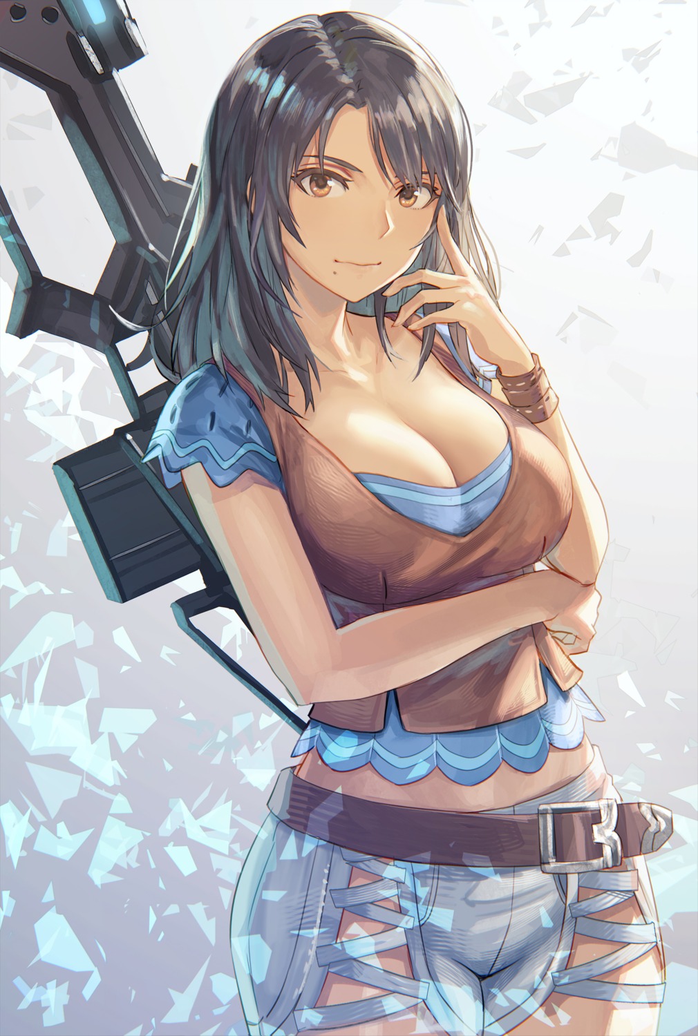 anbe_yoshirou carna_(xenoblade) gun xenoblade xenoblade_chronicles