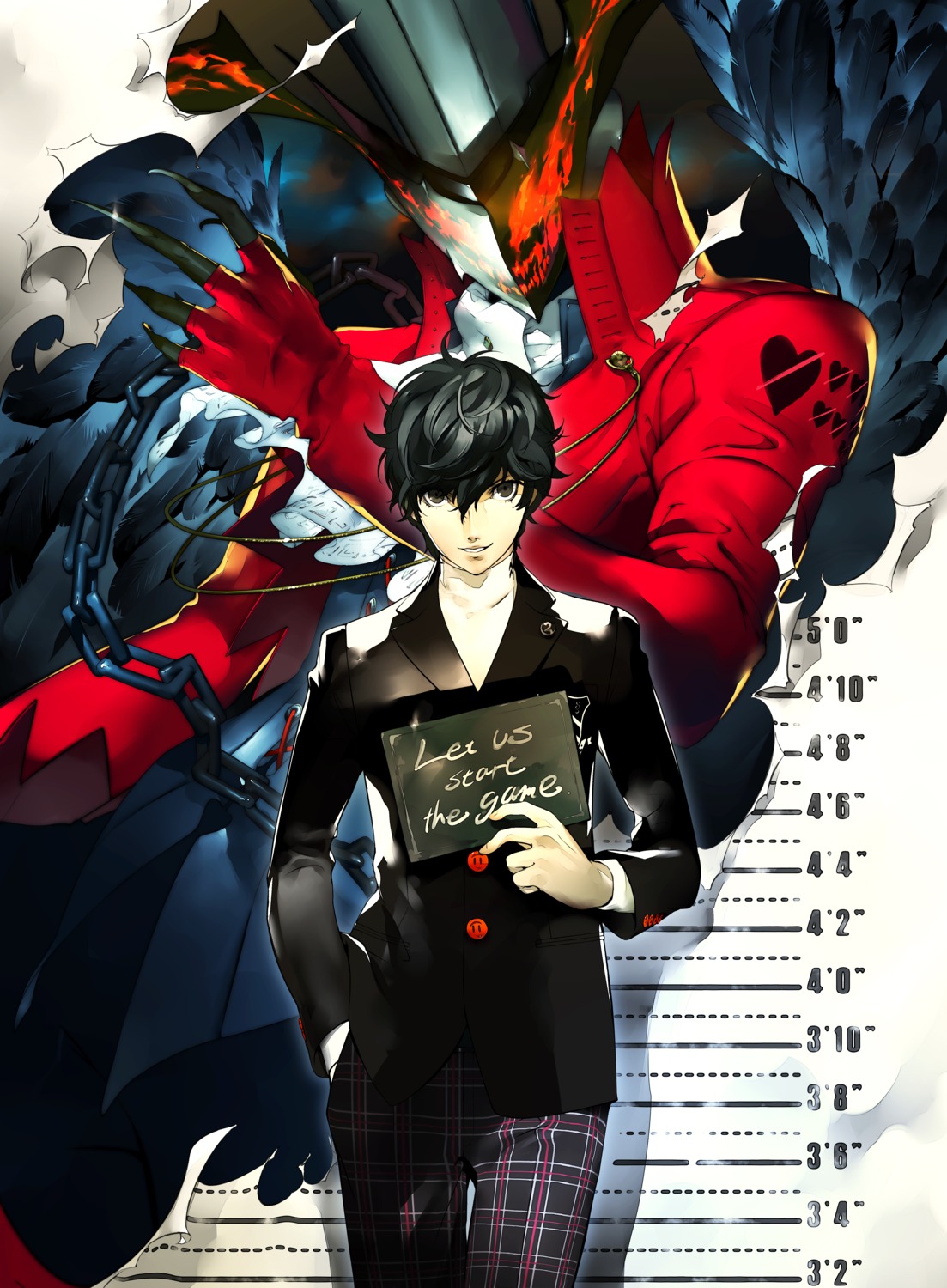 amamiya_ren arsene_(persona_5) male persona_5 soejima_shigenori