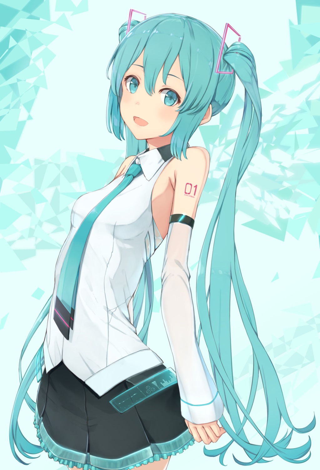 hatsune_miku piisu tattoo vocaloid