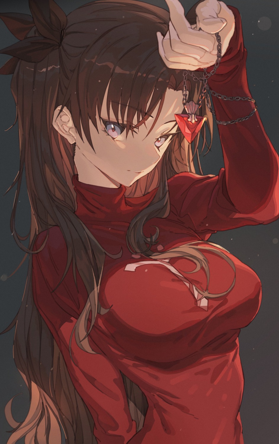 fate/stay_night hong sweater toosaka_rin