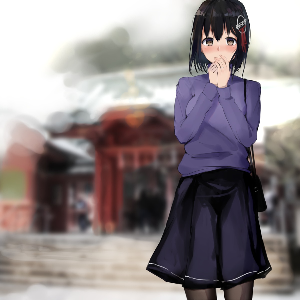 73suke haguro_(kancolle) kantai_collection sweater