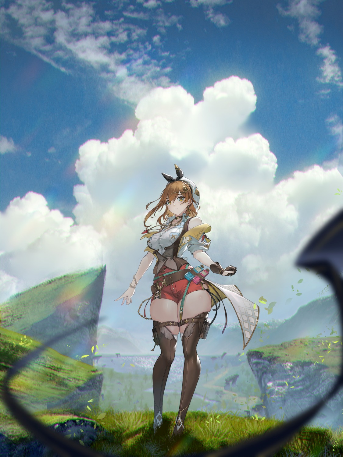 atelier atelier_ryza atelier_ryza_3 garter reisalin_stout thighhighs xleontan