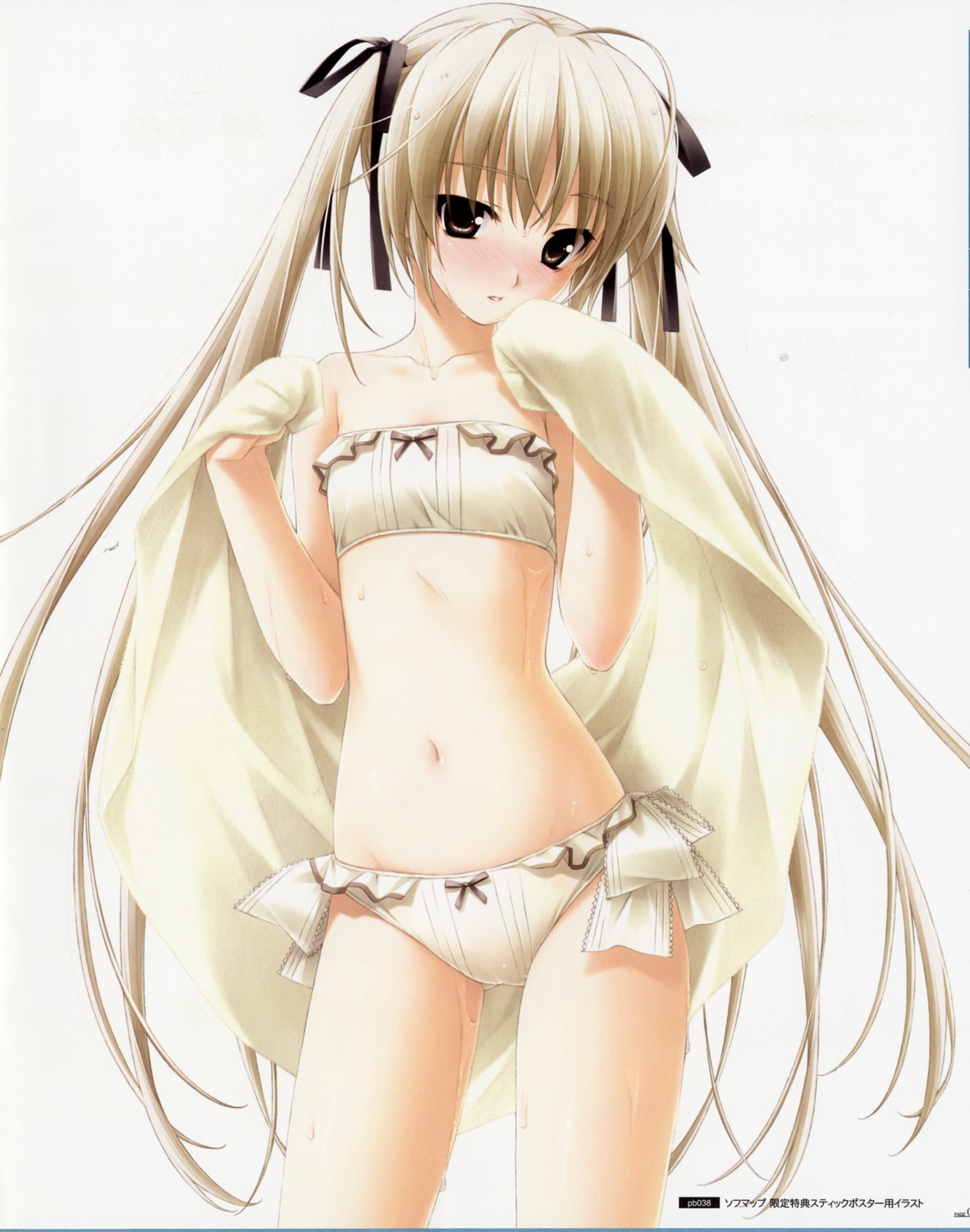 bikini cameltoe hashimoto_takashi kasugano_sora sphere swimsuits wet yosuga_no_sora