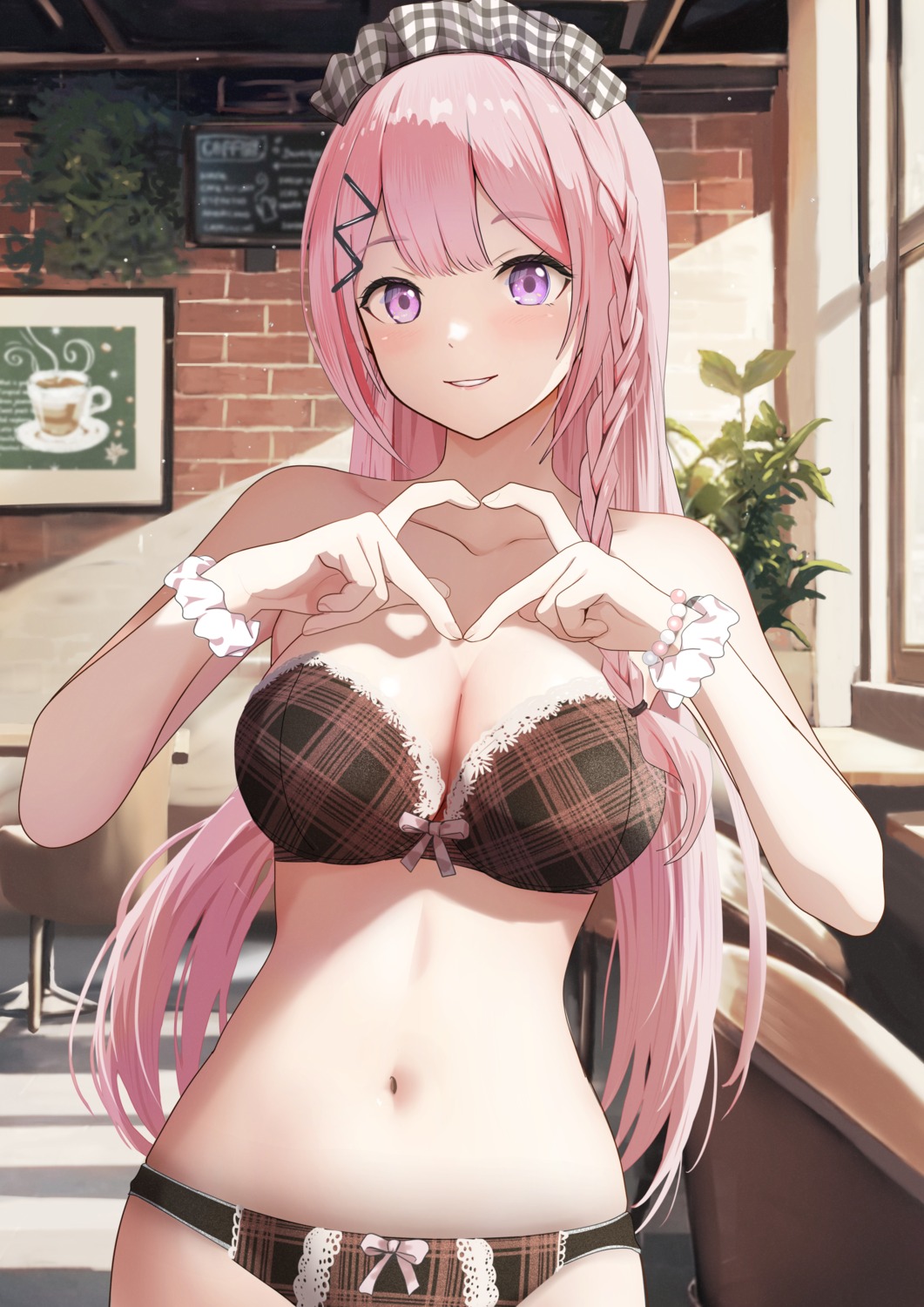 bra gibun_(sozoshu) maid pantsu