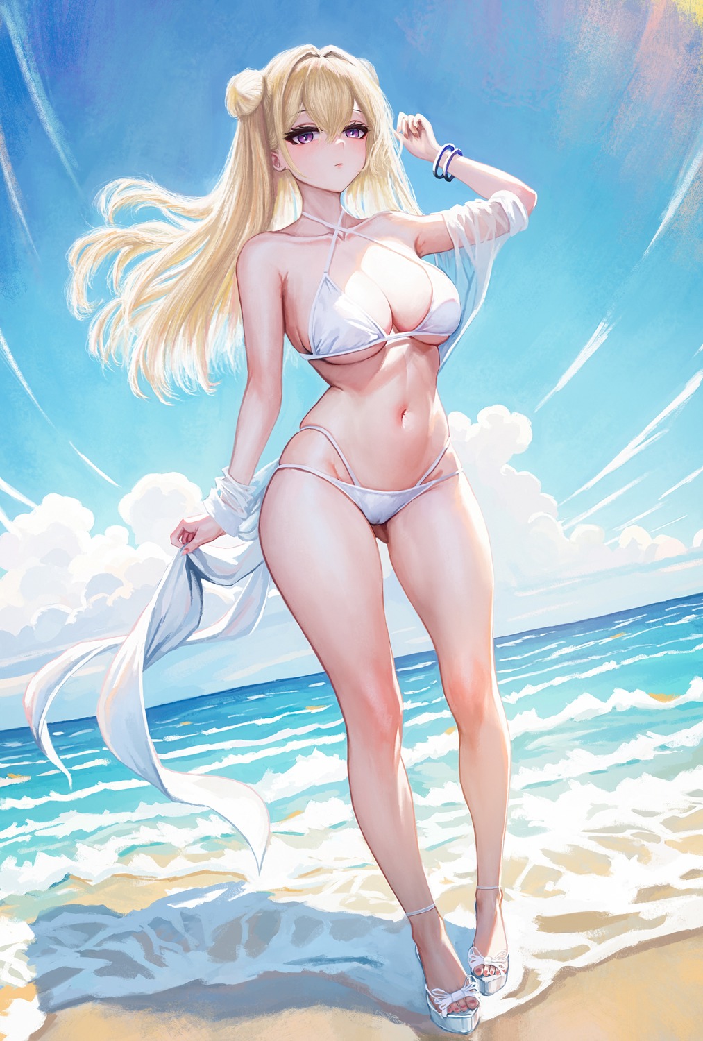 wjy1347193 azur lane royal oak (azur lane) bikini cameltoe swimsuits |  #1084158 | yande.re