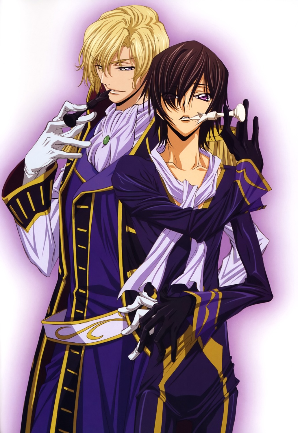 code_geass lelouch_lamperouge male sakou_yukie schneizel_el_britannia yaoi