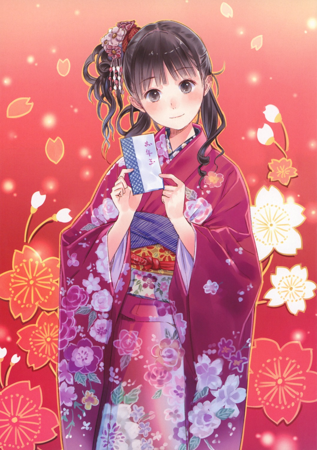 kimono kishida_mel maigo_tsuushin