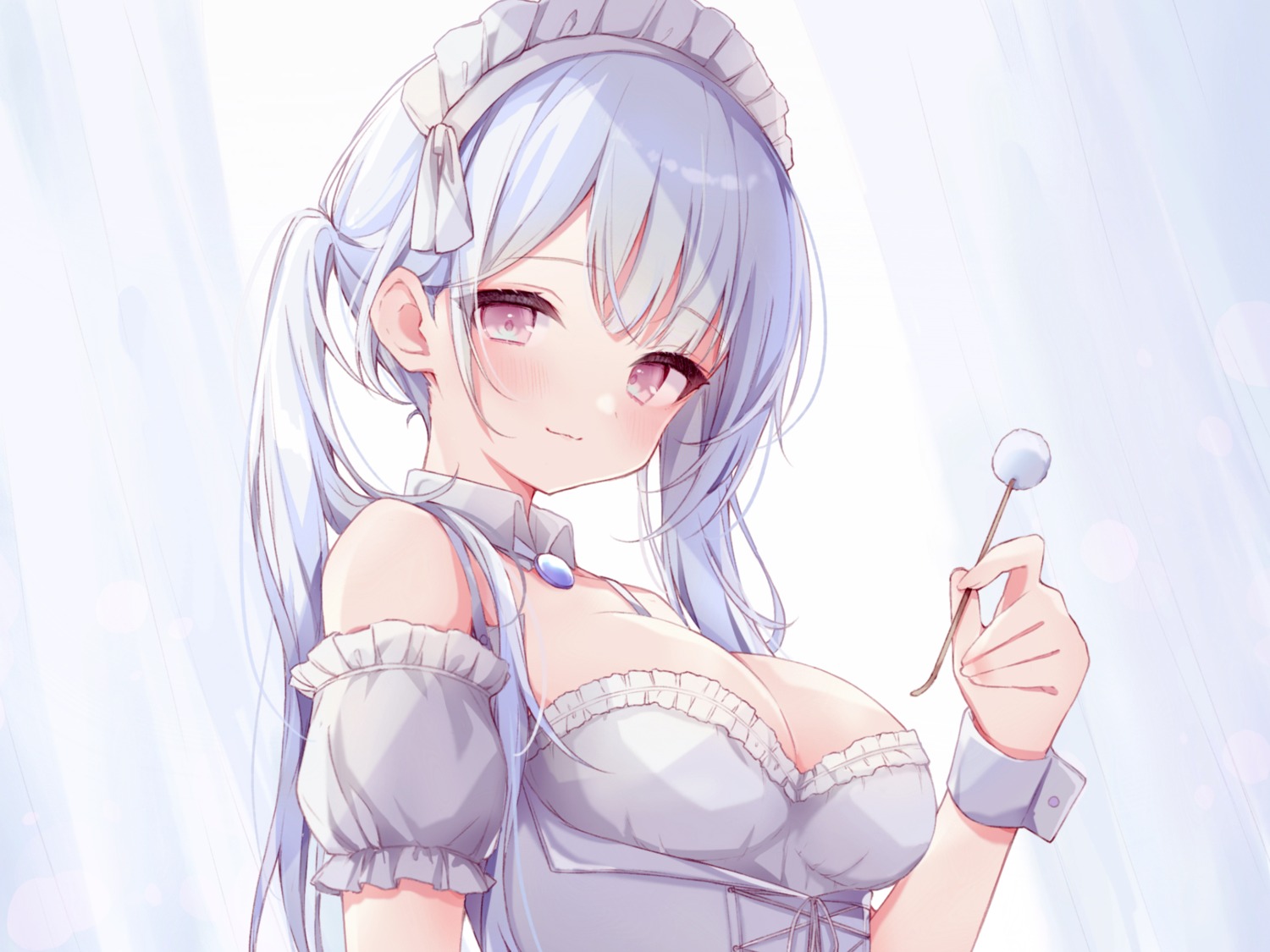 cleavage fusuma_(ramunezake) maid