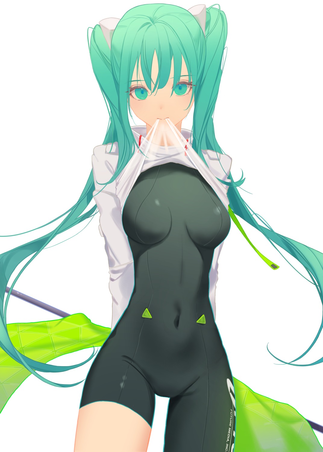 bodysuit goodsmile_racing hatsune_miku racing_miku tr_(hareru) vocaloid