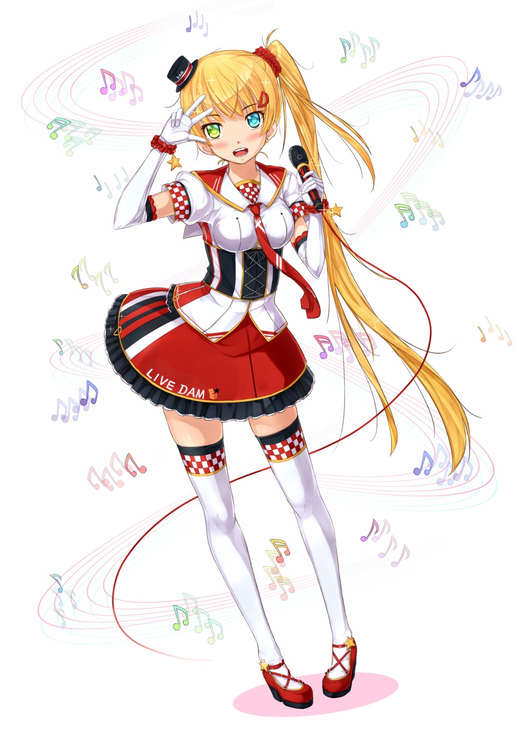 dam heterochromia kazeno thighhighs