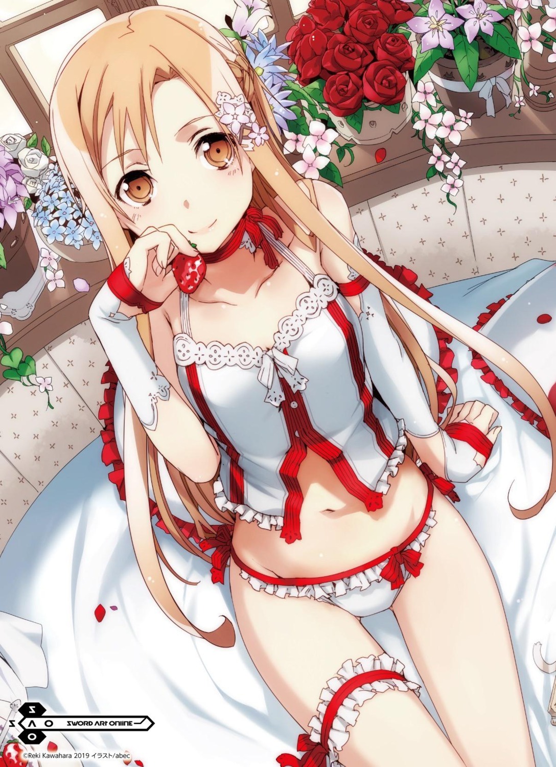 abec asuna_(sword_art_online) garter lingerie pantsu sword_art_online