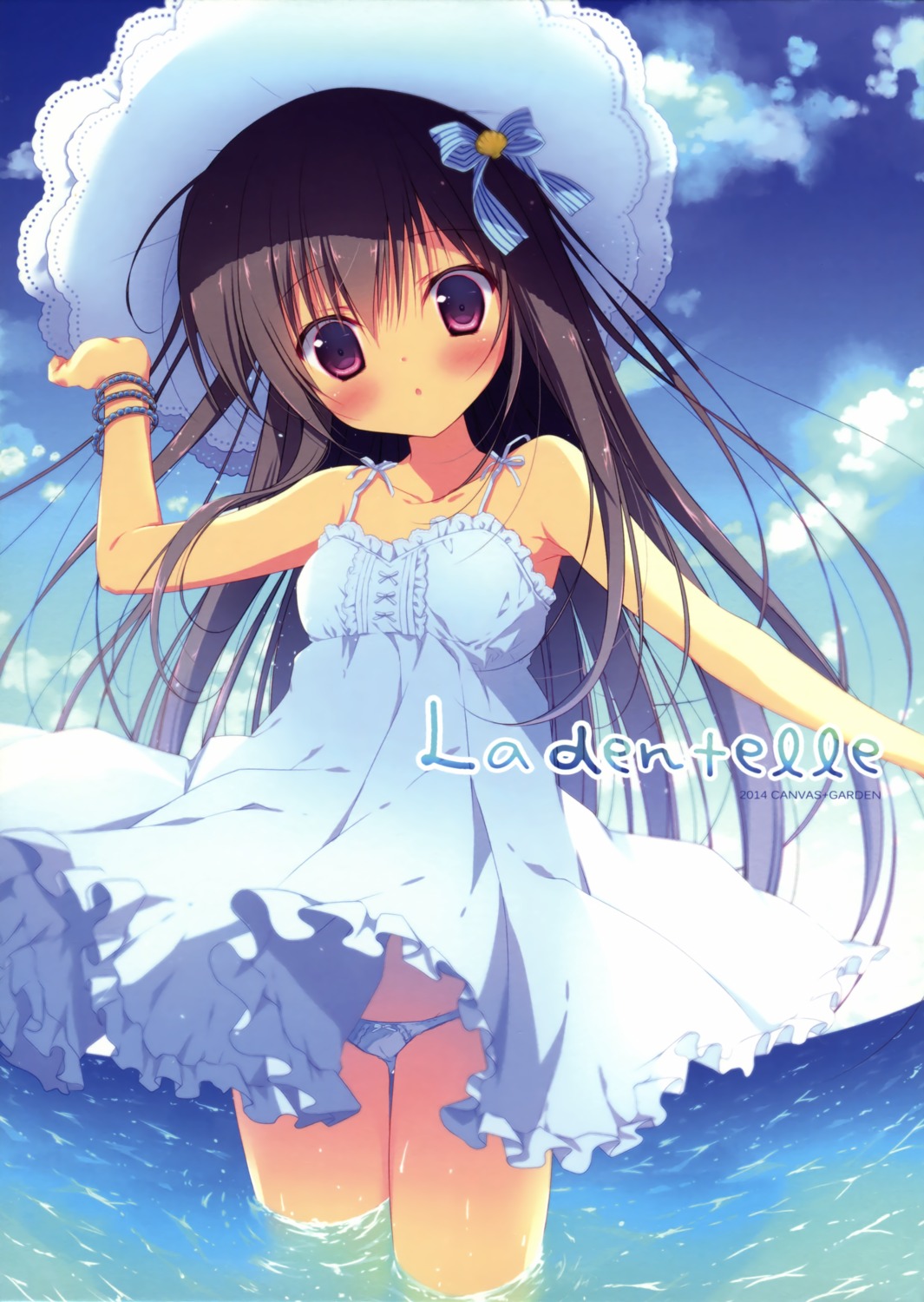 canvas+garden dress miyasaka_miyu neneka_(canvas+garden) pantsu summer_dress wet