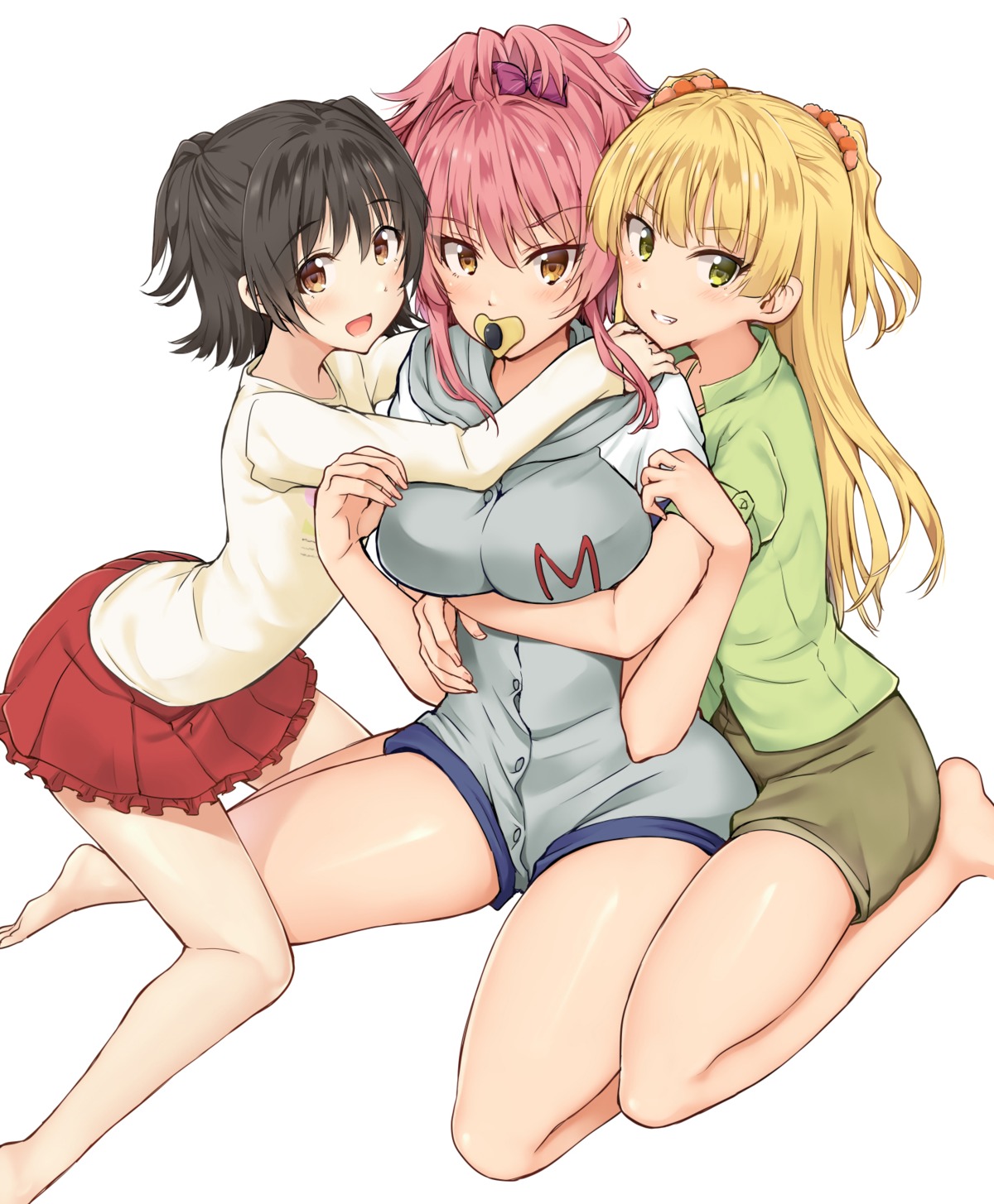 akagi_miria jougasaki_mika jougasaki_rika kazuchi the_idolm@ster the_idolm@ster_cinderella_girls the_idolm@ster_cinderella_girls_u149