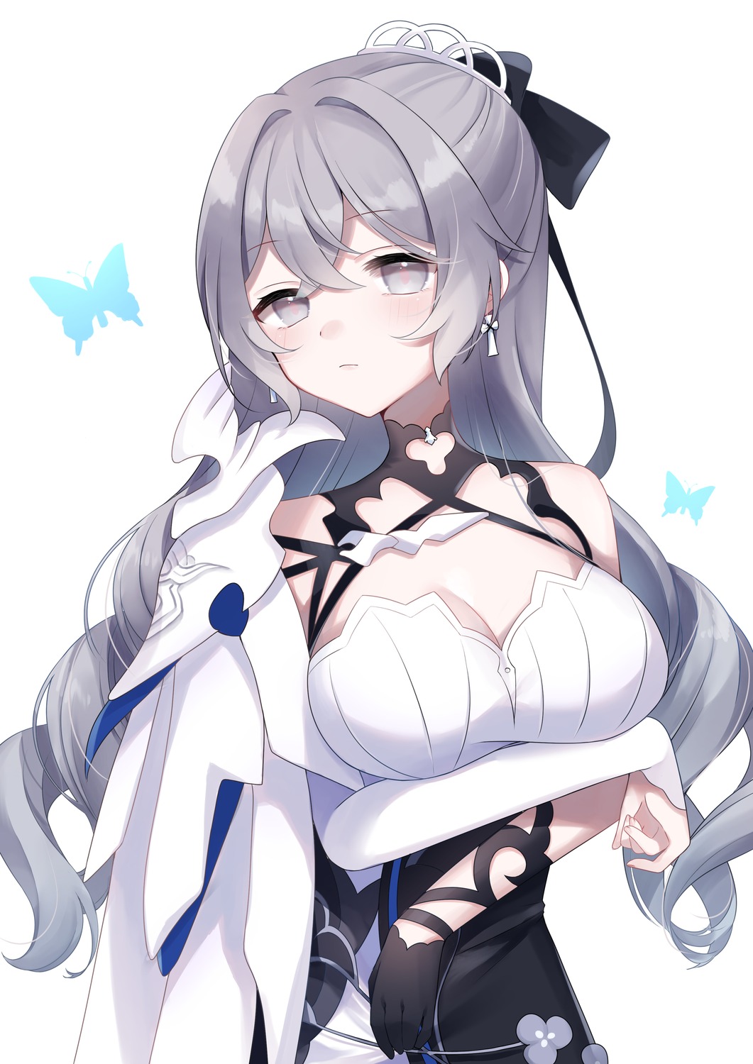 benghuai_xueyuan breast_hold bronya_zaychik cleavage dress honkai_impact yukki_0125