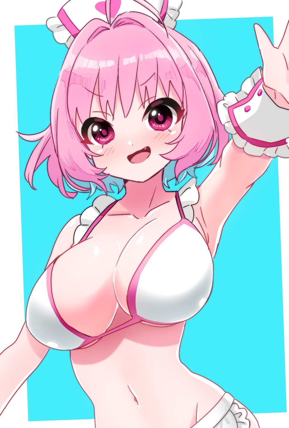 bikini nurse saitou_katuo swimsuits the_idolm@ster the_idolm@ster_cinderella_girls yumemi_riamu