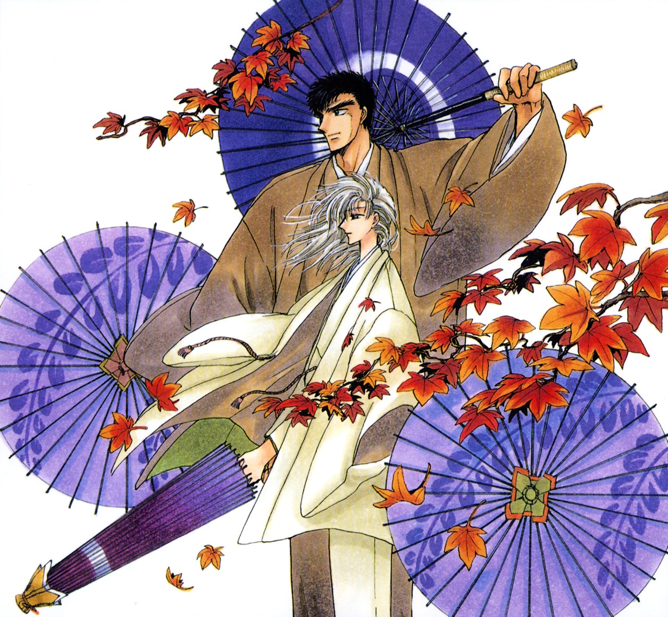 clamp kusanagi_shiyu kuzuki_kakyou male x