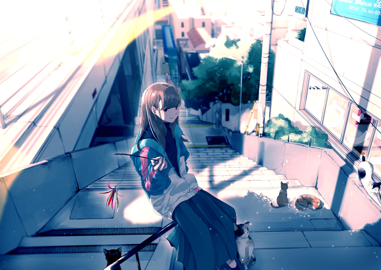 landscape maeda_mic neko