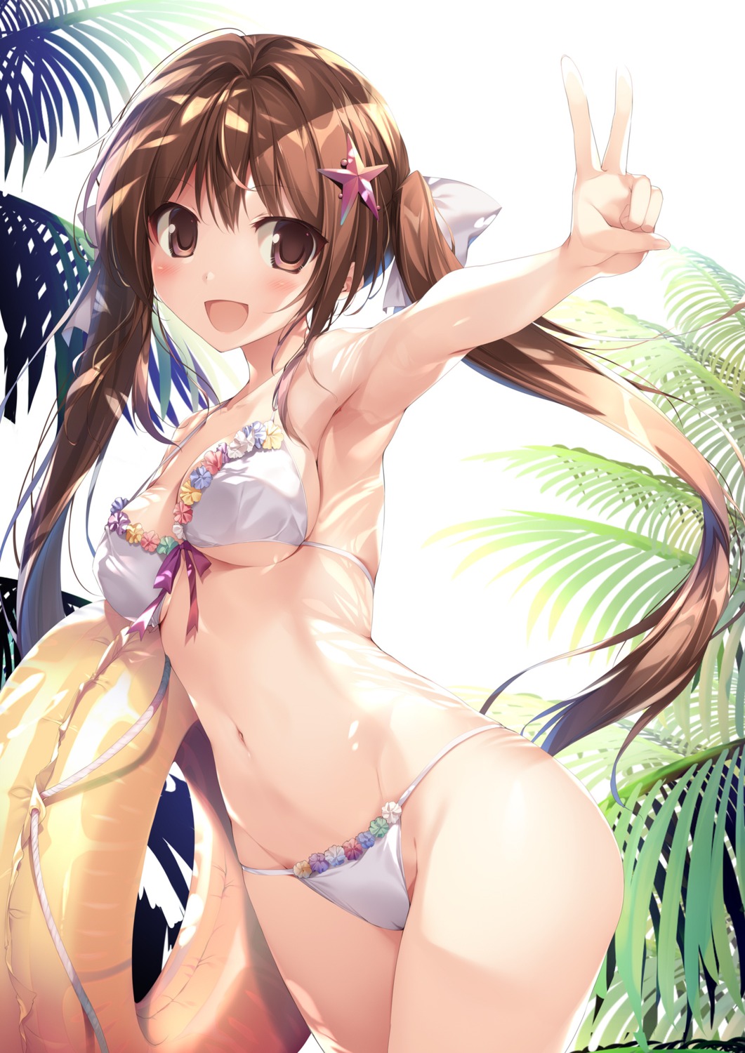 aomi_kanon bikini cameltoe cleavage karory swimsuits underboob