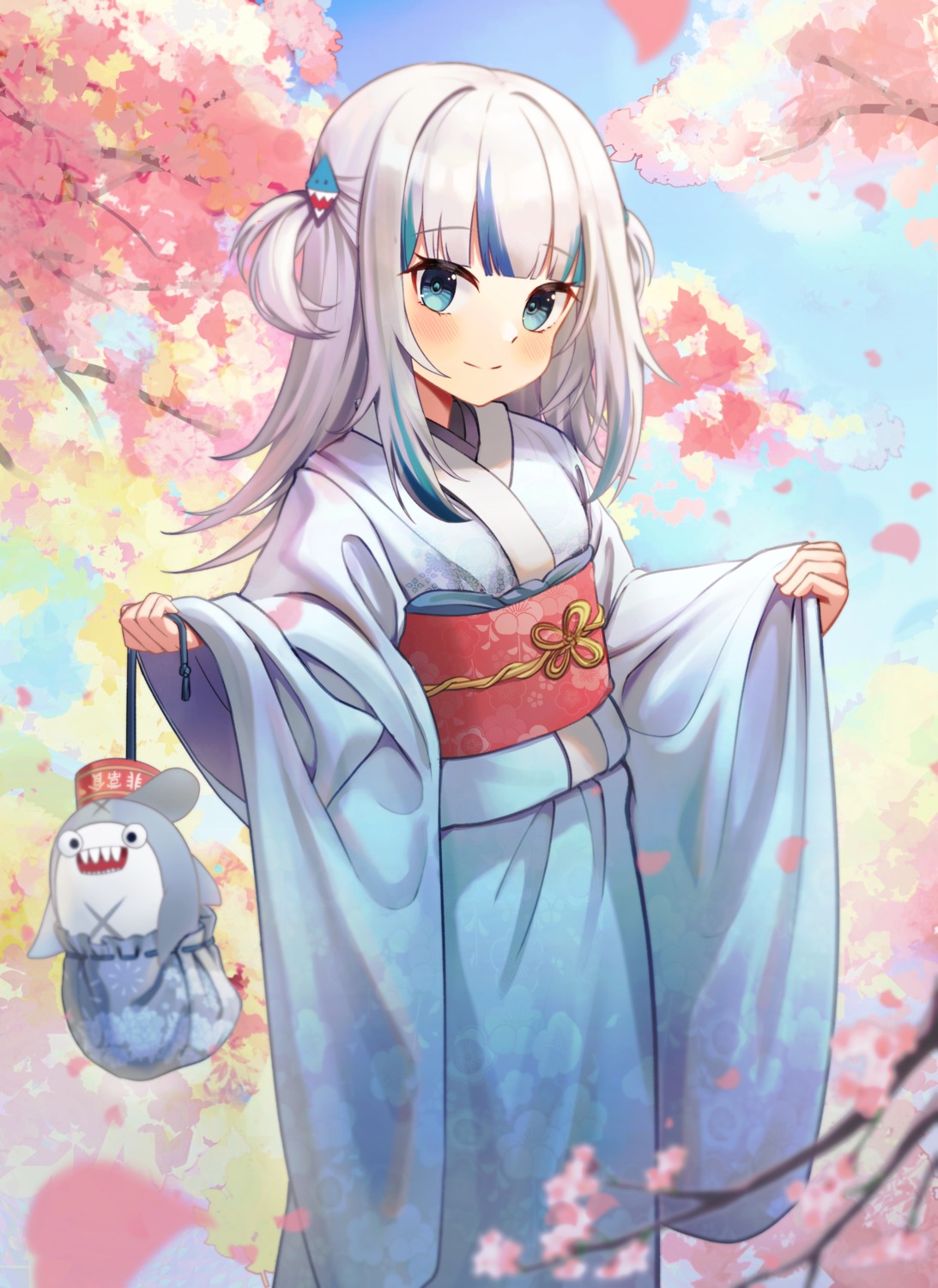 29hyeon gawr_gura hololive hololive_english kimono