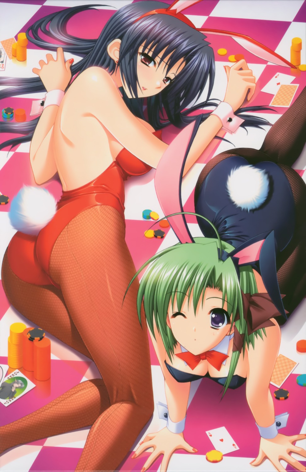 animal_ears ass benibara_nadeshiko bunny_ears bunny_girl overfiltered really_really shigure_asa shuffle suzuhira_hiro