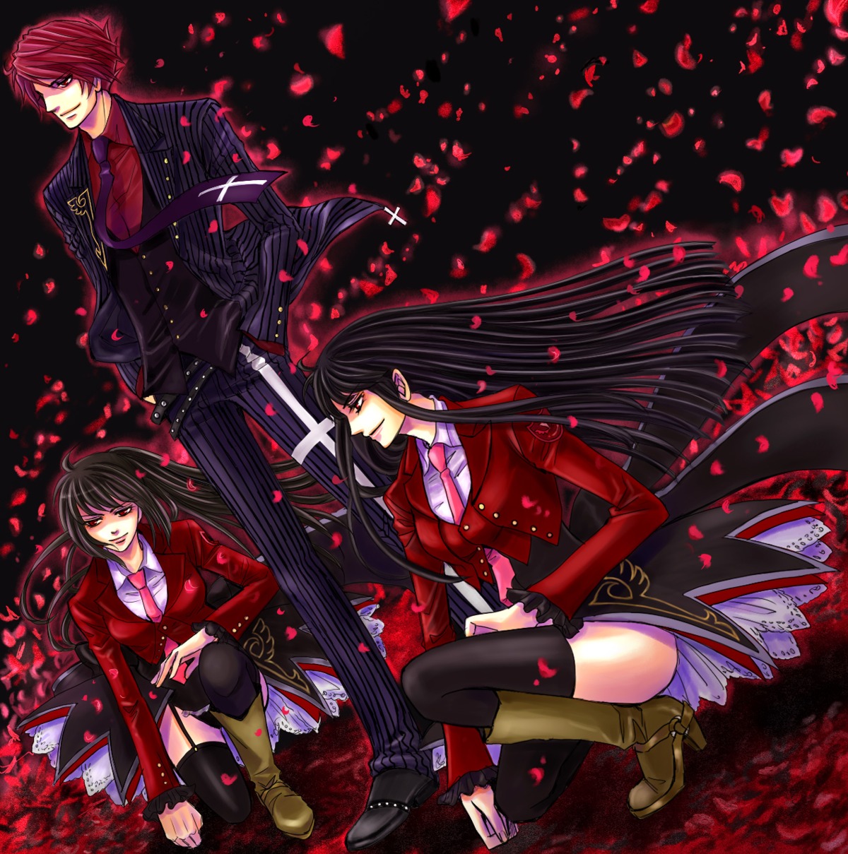 belphegor kaoru lucifer thighhighs umineko_no_naku_koro_ni ushiromiya_battler