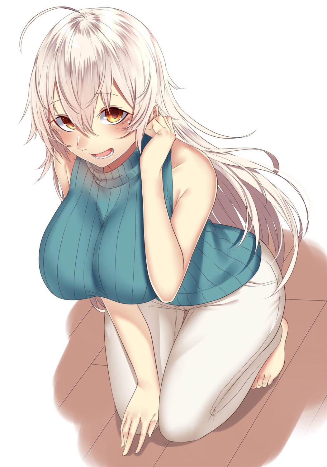 breast_hold onineko-chan sweater