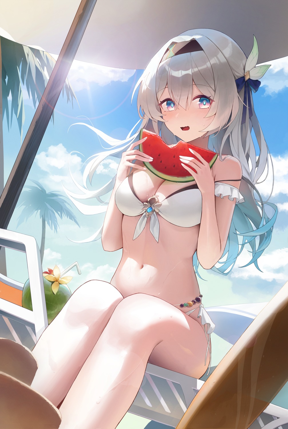 bikini firefly haruurii honkai:_star_rail swimsuits