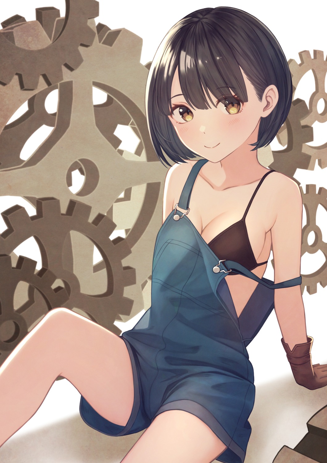 bikini_top overalls swimsuits tanbonota46