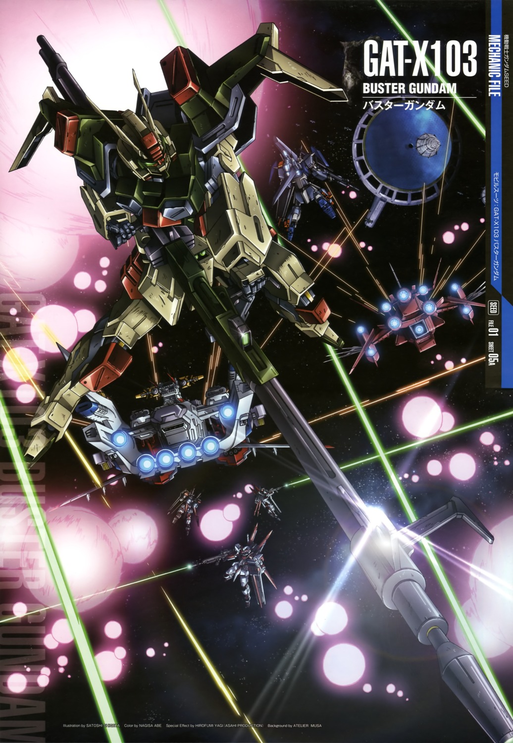 shigeta satoshi gundam gundam seed archangel astray buster gundam duel ...