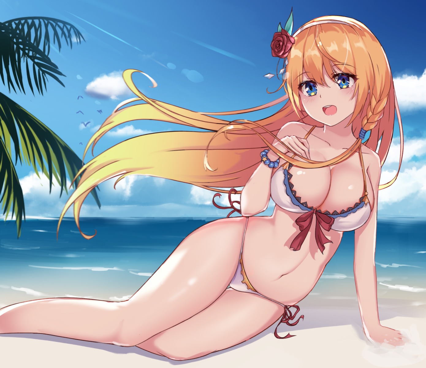 aoman_de_cangshu bikini pecorine princess_connect princess_connect!_re:dive swimsuits