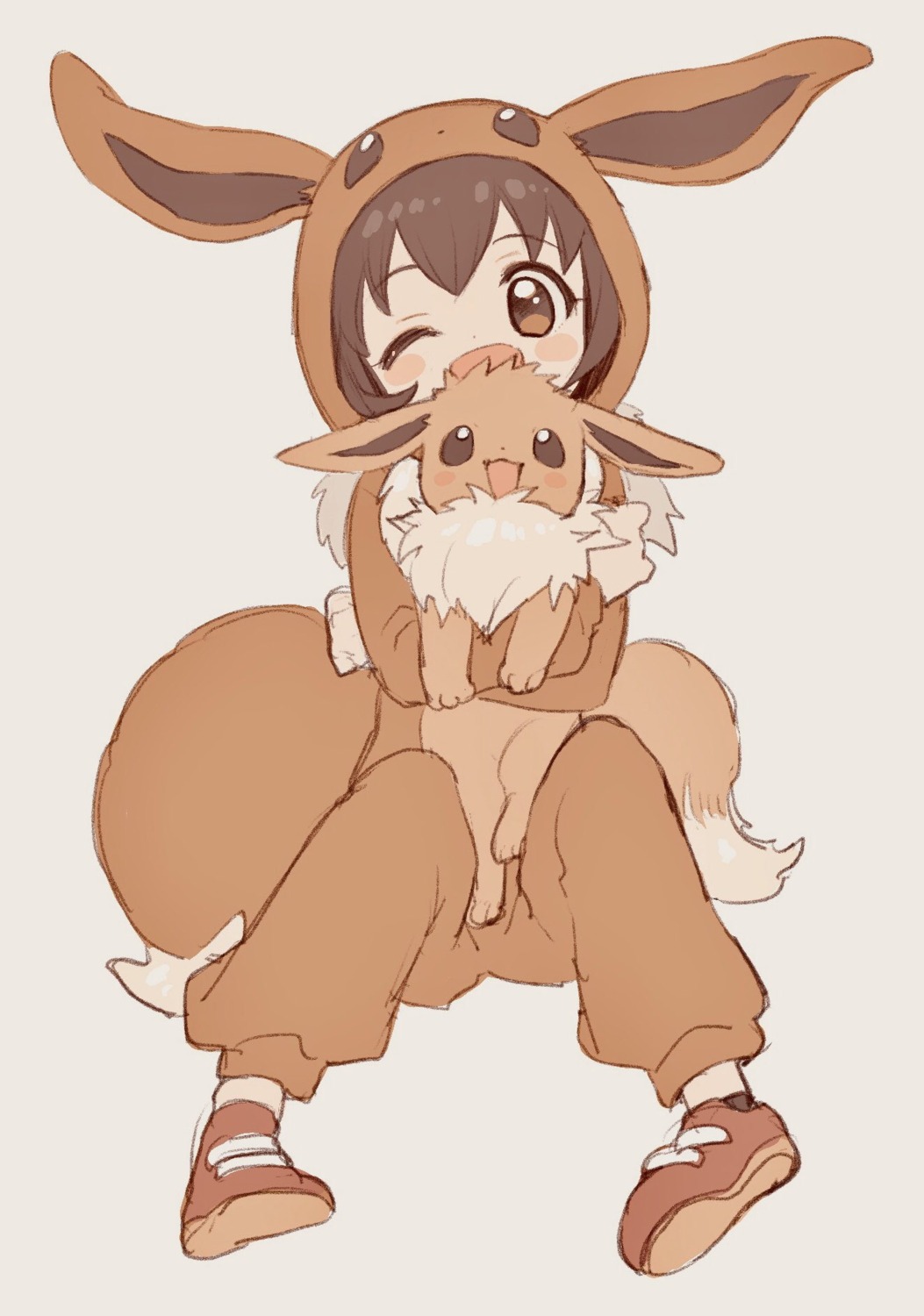 amezawa_koma eevee pokemon