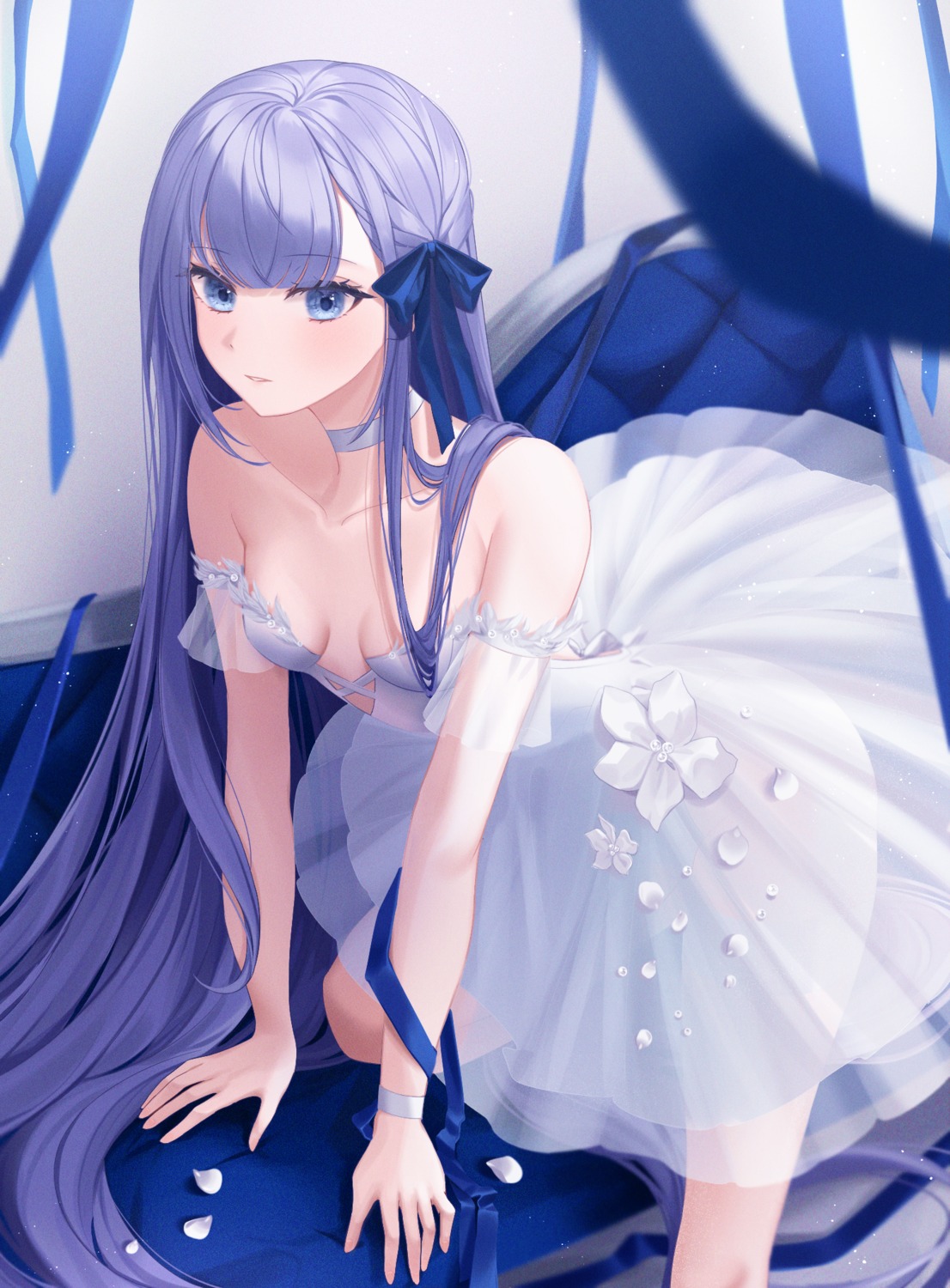 dress fate/grand_order meltryllis nacho no_bra nopan see_through