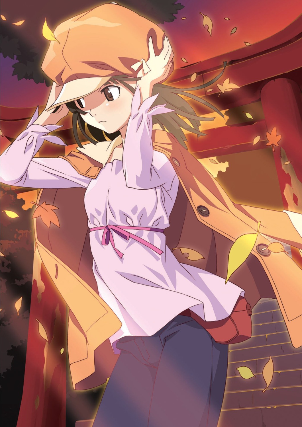 bakemonogatari jpeg_artifacts monogatari_(series) sengoku_nadeko watanabe_akio