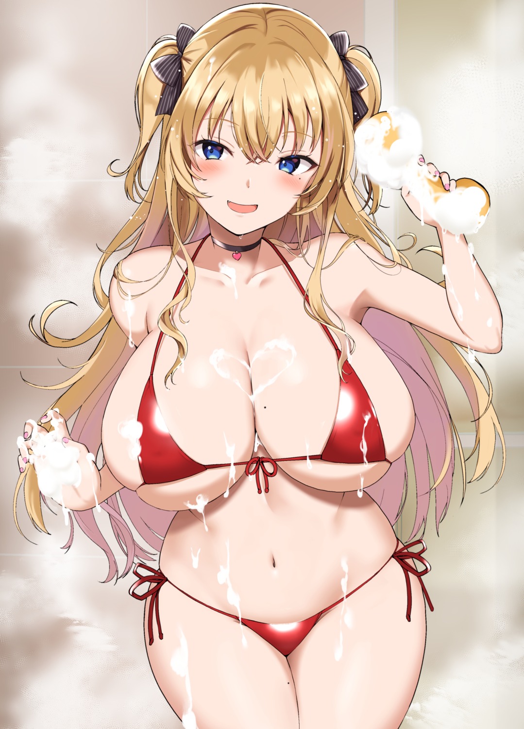 bathing bikini cream swimsuits takaharu wet