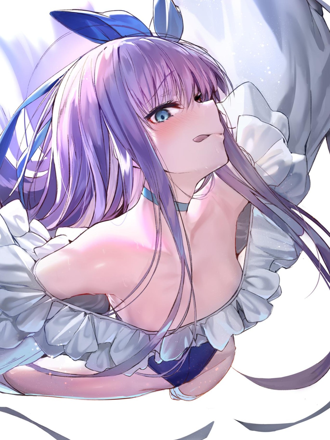 akieda fate/grand_order meltryllis swimsuits thighhighs