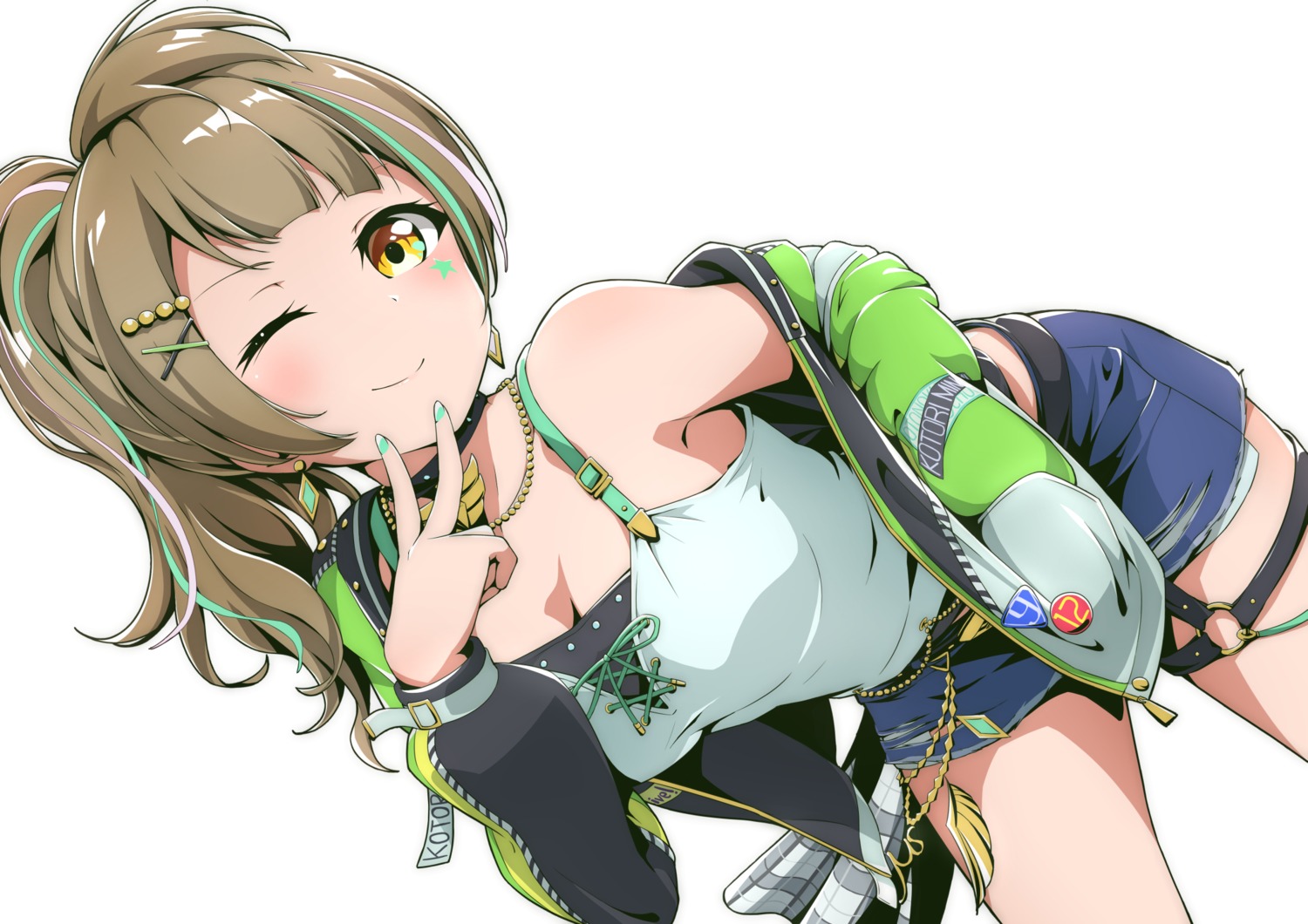 cleavage garter love_live! minami_kotori prbili tattoo