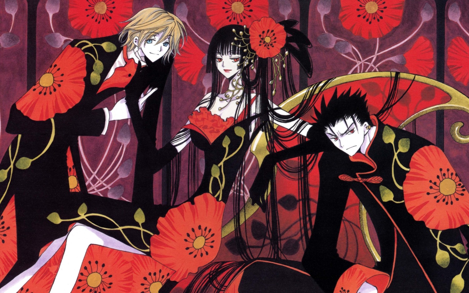 clamp fai_d._flourite ichihara_yuuko kurogane tsubasa_reservoir_chronicle wallpaper xxxholic