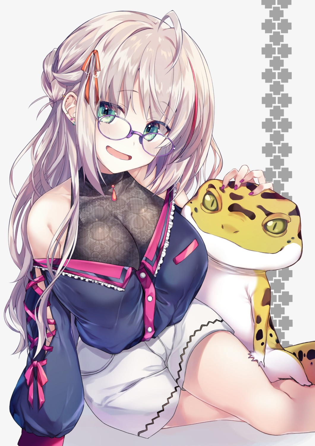 kaniya_shiku megane no_bra see_through